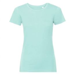 Снимка на Light blue women's t-shirt Pure Organic Russell
