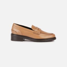 Снимка на Light brown women's moccasins Geox Walk Pleasure - Women's