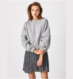 Снимка на Light gray women's sweatshirt with decorative details Pepe Jeans Debbie - Women