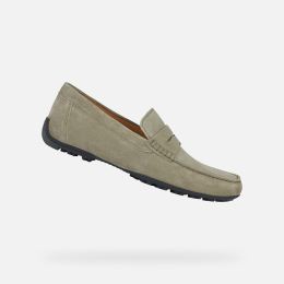 Снимка на Light green men's moccasins Geox Kosmopolis + Grip - Men's