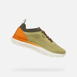 Снимка на Light green men's sneakers Geox Spherica - Men's
