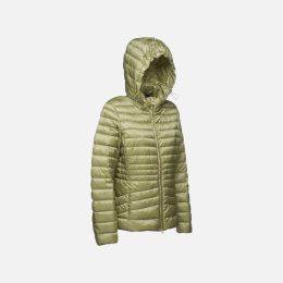 Снимка на Light green women's down jacket Geox Jaysen - Women's