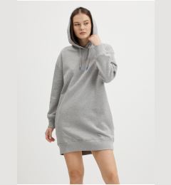 Снимка на Light Grey Ladies Hoodie Dress Pepe Jeans Dana - Ladies