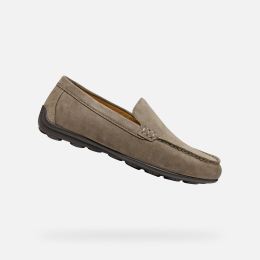 Снимка на Light grey men's moccasins Geox Spherica EC16 - Men's