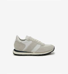 Снимка на Light grey men's sneakers with suede details Geox - Men's