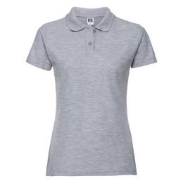 Снимка на Light Grey Polycotton Polo Russell Women's T-Shirt