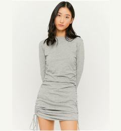 Снимка на Light Grey Sheath Minidress with Drawstring On Hips TALLY WEiJL - Ladies