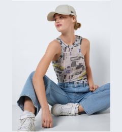 Снимка на Light grey women's patterned tank top Noisy May Wilma - Women's