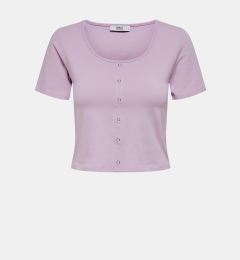 Снимка на Light purple crop top ONLY Penelope - Women's