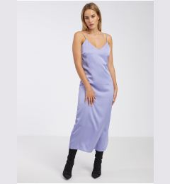 Снимка на Light purple ladies satin midishdresses VILA Ellette - Ladies