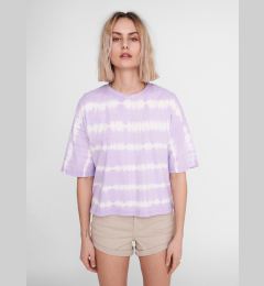 Снимка на Light purple patterned loose T-shirt Noisy May Buster - Women
