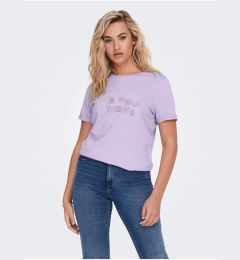 Снимка на Light purple T-Shirt JDY Amy - Women