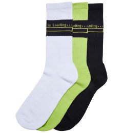 Снимка на Loading Socks 3-Pack White/Black/Frozen Yellow