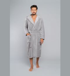 Снимка на Long sleeve Mimas bathrobe - grey