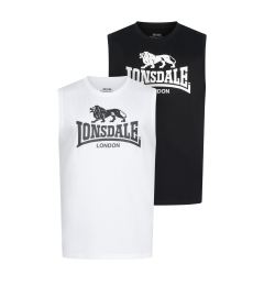 Снимка на Lonsdale Men's sleeveless t-shirt regular fit double pack