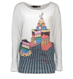 Снимка на LOVE MOSCHINO LONG SLEEVE T-SHIRT WOMAN WHITE