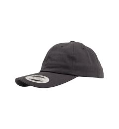 Снимка на Low-profile dark grey cotton twill