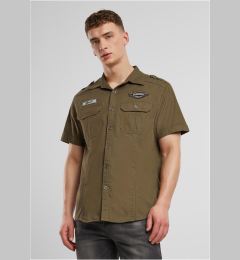 Снимка на Luis Vintage short-sleeved shirt olive