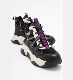 Снимка на LuviShoes CLARA Black Purple Women's Sports Boots