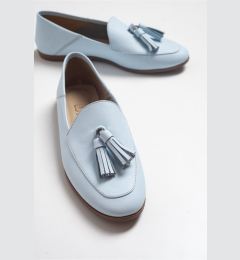 Снимка на LuviShoes F04 Blue Skin Genuine Leather Shoes