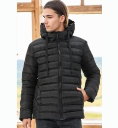 Снимка на M8658 DEWBERRY MEN'S COAT-DARK BLACK