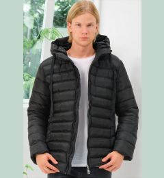 Снимка на M8658 DEWBERRY MEN'S COAT-PLAIN BLACK