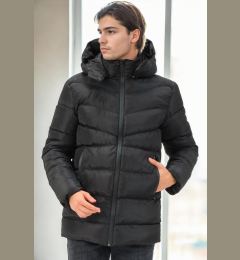 Снимка на M8659 DEWBERRY MEN'S COAT-BLACK-1