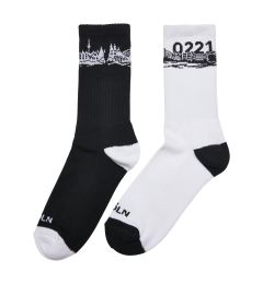 Снимка на Major City 0221 Socks 2-Pack Black/White