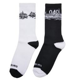 Снимка на Major City 040 2-Pack Socks Black/White