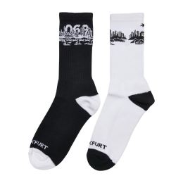 Снимка на Major City 069 Socks 2-Pack Black/White