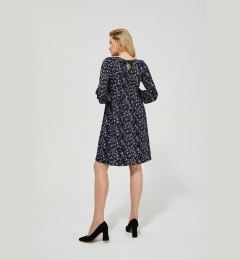 Снимка на Marisse Knitted Dress With Print L-Su-3422 Navy