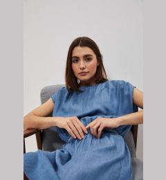 Снимка на Marisse Lyocell Summer Dress L-Su-3724 Blue