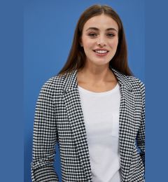 Снимка на Marisse Women's Jacket L-Mr-4006 Black_White