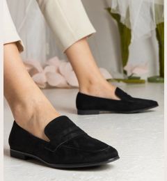 Снимка на marka niezdefiniowana Black classic women's moccasins Nageri
