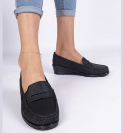 Снимка на marka niezdefiniowana Black loafers with a wedge Zorani
