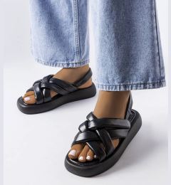 Снимка на marka niezdefiniowana Black platform flip-flops Primeau