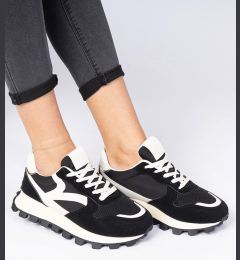 Снимка на marka niezdefiniowana Black sporty women's sneakers Melinda