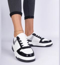 Снимка на marka niezdefiniowana Black women's sneakers with a thick sole Dolla