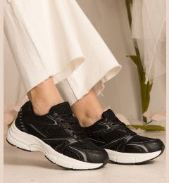 Снимка на marka niezdefiniowana Black women's sports sneakers with glitter Bakari