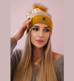 Снимка на marka niezdefiniowana Cap K198 mustard
