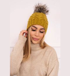 Снимка на marka niezdefiniowana Cap with fleece Daria K217 kiwi