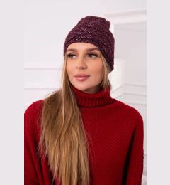 Снимка на marka niezdefiniowana Cap with fleece Edyta K298 dark purple