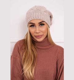Снимка на marka niezdefiniowana Cap with fleece Karolina K243 beige