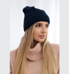 Снимка на marka niezdefiniowana Cap with fleece Kratka K204 navy blue