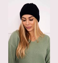 Снимка на marka niezdefiniowana Cap with fleece Lila K240 navy blue