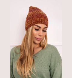 Снимка на marka niezdefiniowana Cap with fleece Melisa K241 foxy+olive+dark pink