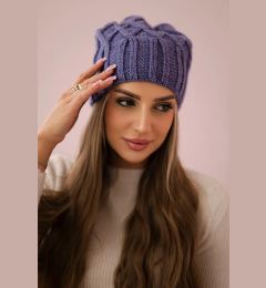 Снимка на marka niezdefiniowana Cap with fleece Milano K203 purple
