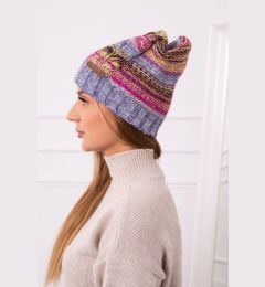 Снимка на marka niezdefiniowana Cap with fleece Monika K256 fuchsia+purple
