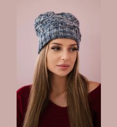 Снимка на marka niezdefiniowana Cap with fleece Roksana K209 blue + jeans