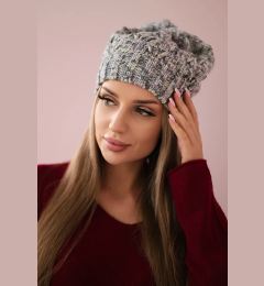 Снимка на marka niezdefiniowana Cap with fleece Roksana K209 ecru